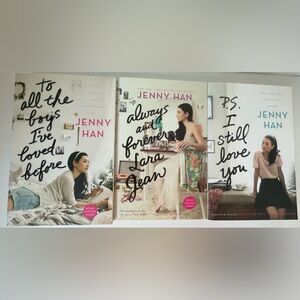 To All The Boys I’ve Loved Before by Jenny Han, Complete Trilogy.